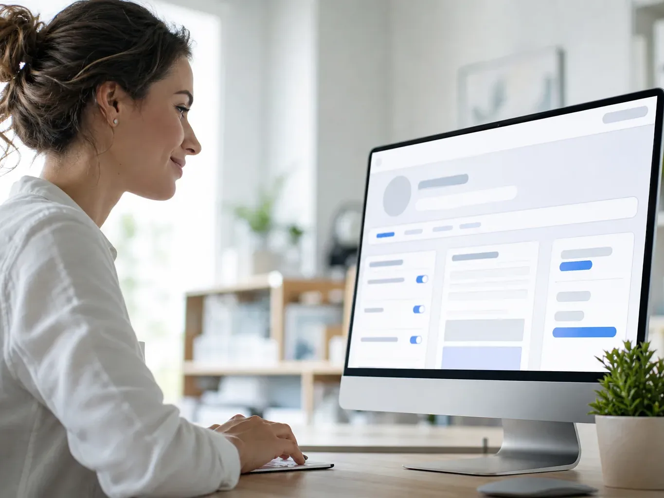 An unclaimed business profile on a directory platform being claimed and switched to owner-controlled mode